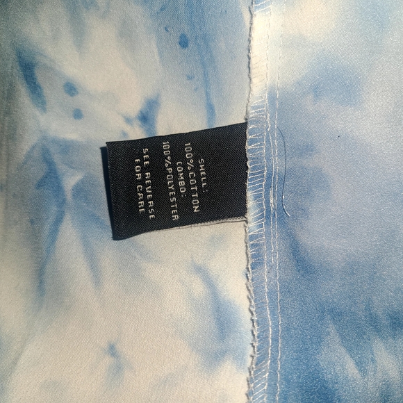 MSK Blue Asymmetrical Wrap Maxi Skirt - Picture 9 of 9